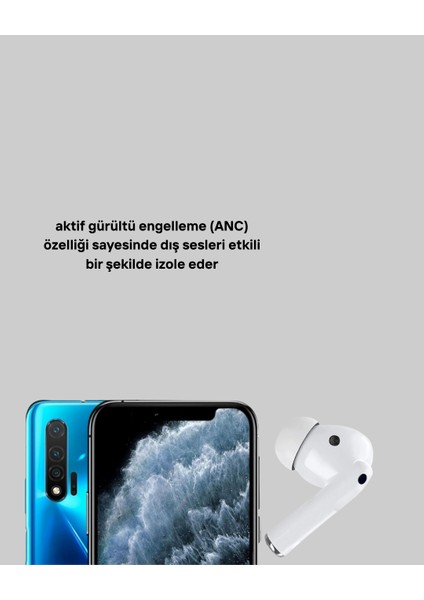 Gürültü Engelleme Özellikli Kablosuz Bluetooth Kulaklık – Type-C Hızlı Şarj fiyatları