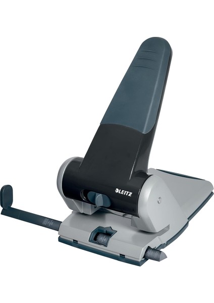 Güçlü Metal Delgeç, Siyah, 65 Sayfa Kapasiteli, Format Sınırlaması ve Ayar Çubuğu, Metal, 5180