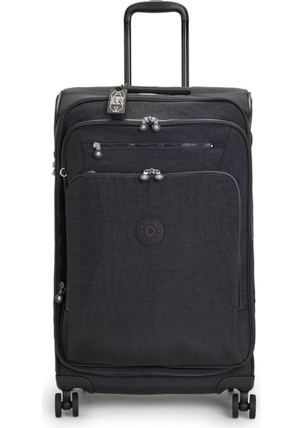 New Youri Spin Kadın Tekerlekli Valiz, Siyah, M