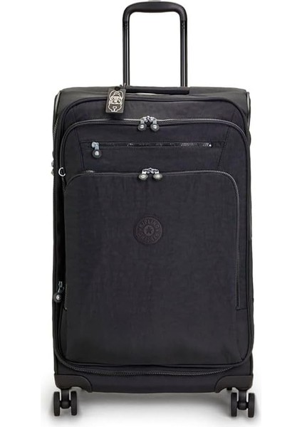 New Youri Spin Kadın Tekerlekli Valiz, Siyah, M fırsatları