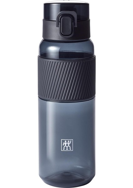 Içecek Şişesi, Bpa Içermez, Fitness, Boş Zaman ve Ofis Için Su Şişesi, Tritan, Siyah, 680 M