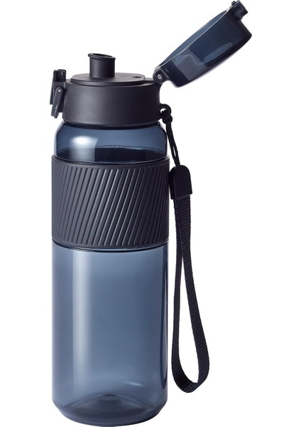 Içecek Şişesi, Bpa Içermez, Fitness, Boş Zaman ve Ofis Için Su Şişesi, Tritan, Siyah, 680 M modelleri