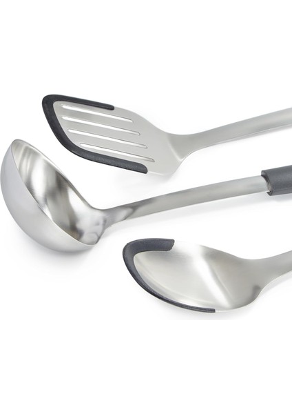 Leo Graphite 3'lü Kepçe Seti fırsatları