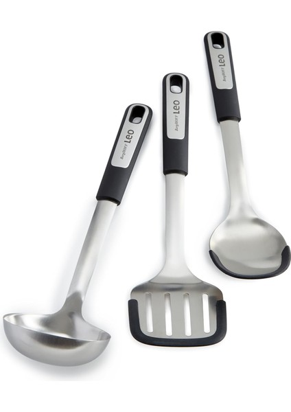 Leo Graphite 3'lü Kepçe Seti indirimleri