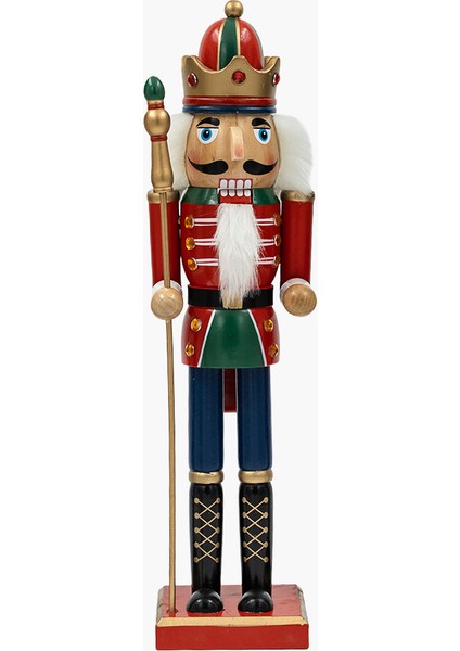 Kırmızı Stantlı Nutcracker 38 cm modelleri