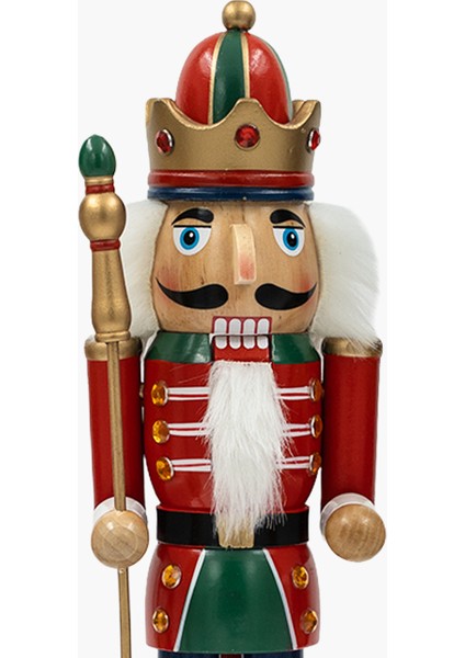 Kırmızı Stantlı Nutcracker 38 cm fırsatları