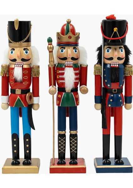 Kırmızı Stantlı Nutcracker 38 cm indirimleri