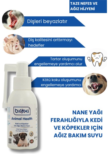 Kedi ve Köpekler İçin Ağız Bakım Suyu 100 ml fiyatları