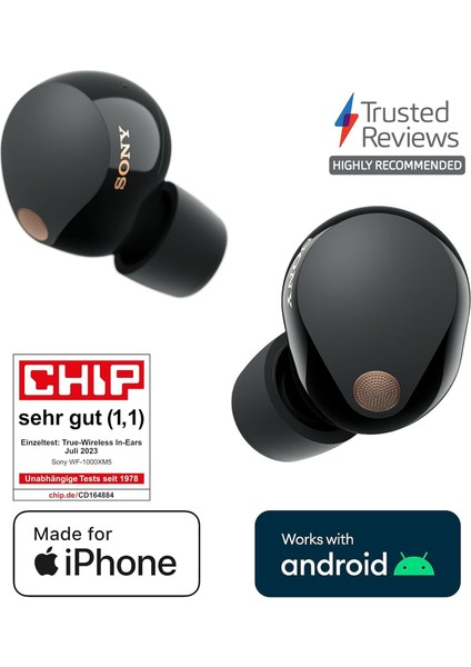 WF-1000XM5 Kablosuz Gürültü Önleyici Kulaklıklar, Bluetooth, Kulak Içi Kulaklıklar, Mikrofon, 2 fiyatları