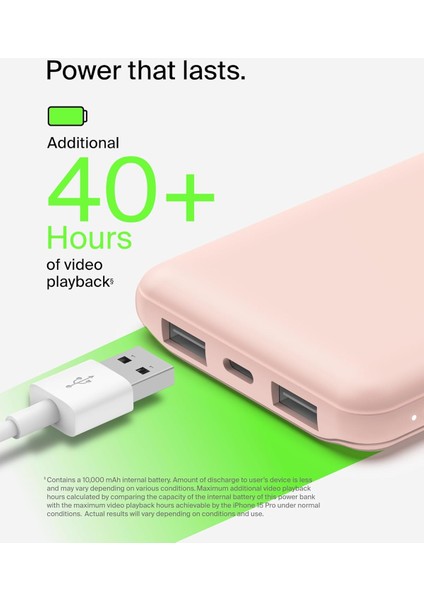 Batterie Externe 10K - Rosebatterie Externe 10K Gül indirimleri