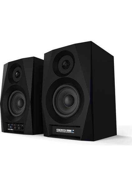 Dsm-3 Bt | Çift | 3 Inç 2x 20W 2-Yollu Bluetooth Özellikli Aktif Stüdyo Referans & Dj Monitör