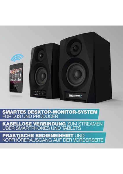 Dsm-3 Bt | Çift | 3 Inç 2x 20W 2-Yollu Bluetooth Özellikli Aktif Stüdyo Referans & Dj Monitör indirimleri
