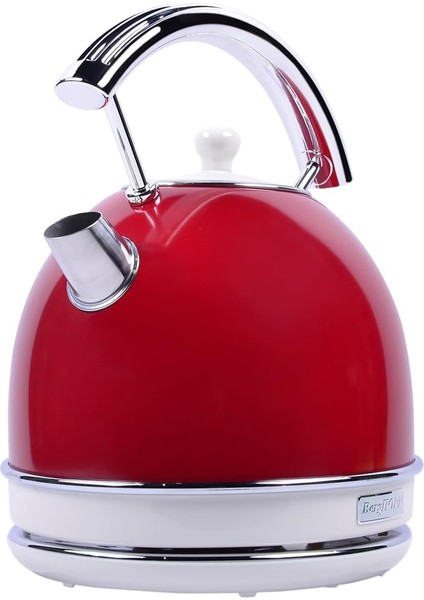 Gem Retro 1.7 Litre Kırmızı Yuvarlak Su Isıtıcısı (Kırmızı) fırsatları