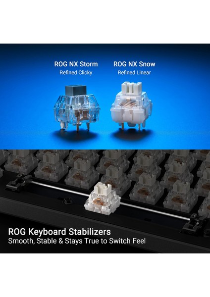 Rog Strix Scope Ii 96 Wl/nx Snow/pbt/uk/beyaz Wireless Oyuncu Klavyesi̇ 3 Farkli Bağlanti Türkç indirimleri