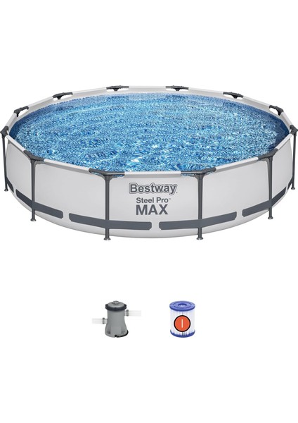 Steel Pro Max Yer Üstü Havuz Seti 3,66 M x 76 cm