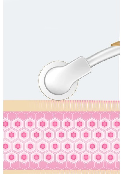 Dermaroller 0.50MM Titanyum Iğneli Gold Derma Roller modelleri