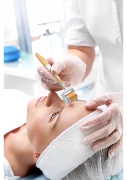 Dermaroller 0.50MM Titanyum Iğneli Gold Derma Roller fırsatları