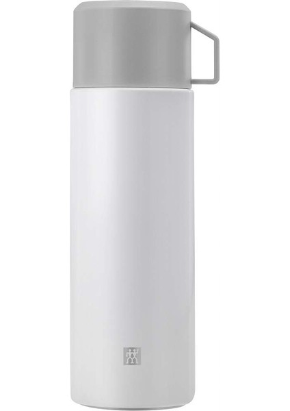 Thermo Matara, 18 Saat Sıcak 24 Saat Soğuk Tutar, Paslanmaz Çelik, Beyaz, 1 Litre