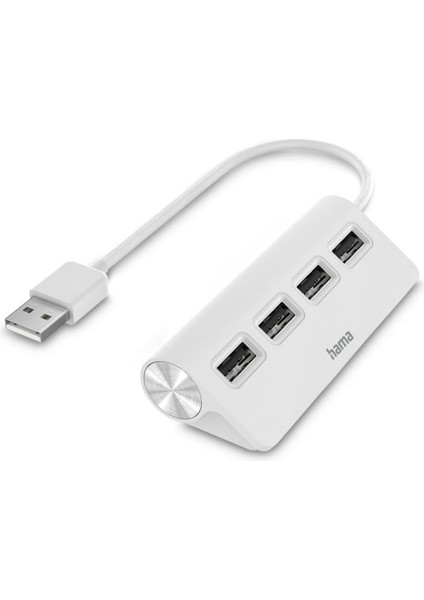 USB Hub, 4 Ports, USB 2.0, 480 Mbit/s, Beyaz modelleri