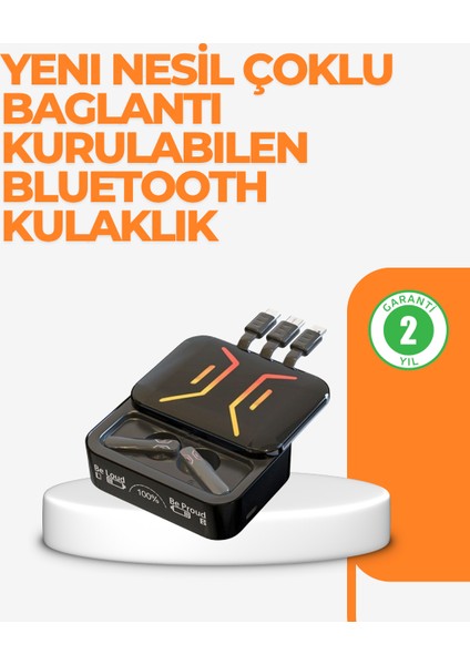 Type-C Girişli Bluetooth Kulaklık – Uzun Bekleme Süresi