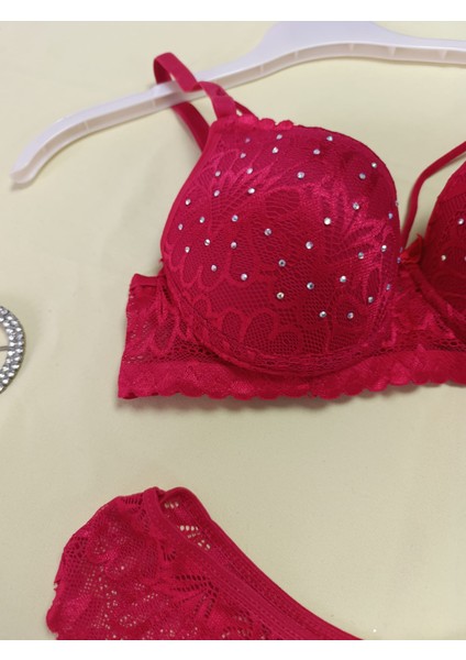 Ipli Destekli Yarım Dolgulu Lave Me Sütyen Takım modelleri