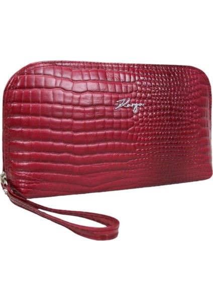 Hakiki Deri Bilek El Askılı Kadın Makyaj Kozmetik Çanta 20029 fiyatları