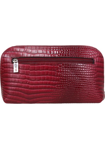 Hakiki Deri Bilek El Askılı Kadın Makyaj Kozmetik Çanta 20029 fırsatları