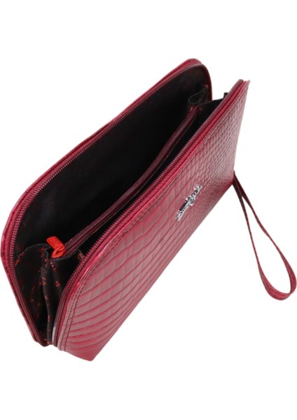 Hakiki Deri Bilek El Askılı Kadın Makyaj Kozmetik Çanta 20029 indirimleri