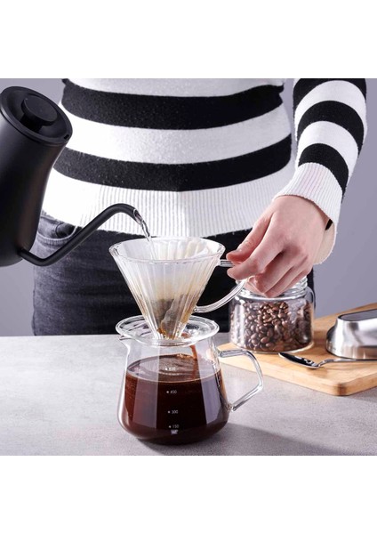 Brewline Borosilikat Cam Dripper A123-04 modelleri