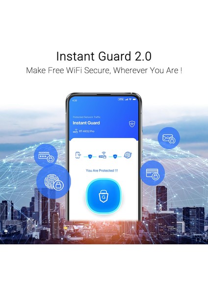 RT-AX52 Pro AX3000 Wifi6 Dual-Band Extendable Router modelleri