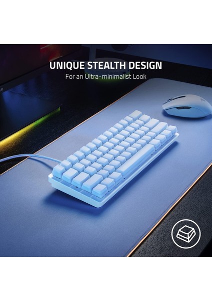 Phantom Tuş Kapağı Yükseltme Seti - Yarı Saydam Chroma Rgb Aydınlatma Için Neredeyse Görünmez fiyatları