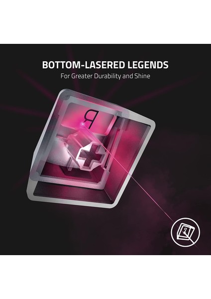 Phantom Tuş Kapağı Yükseltme Seti - Yarı Saydam Chroma Rgb Aydınlatma Için Neredeyse Görünmez indirimleri