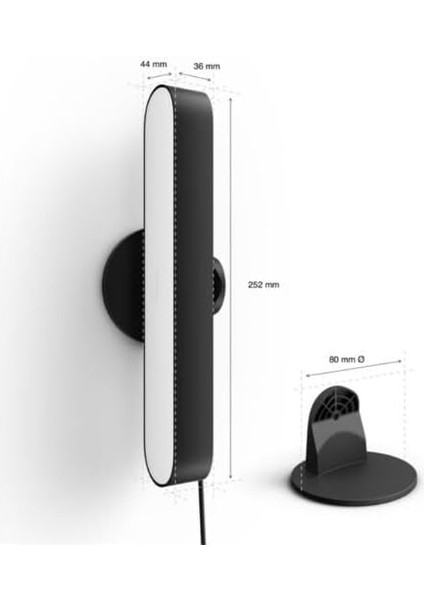 Play Pack Ambiance Beyaz ve Renkli, Siyah, 2.6.6W Temel Paket Kiti, Alexa, Google Assist fırsatları