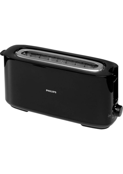 Daily Collection Uzun Yuvalı Ekmek Kızartma Makinesi, Buz Çözme Modu, 8 Kızartma Ayarı, Uzun