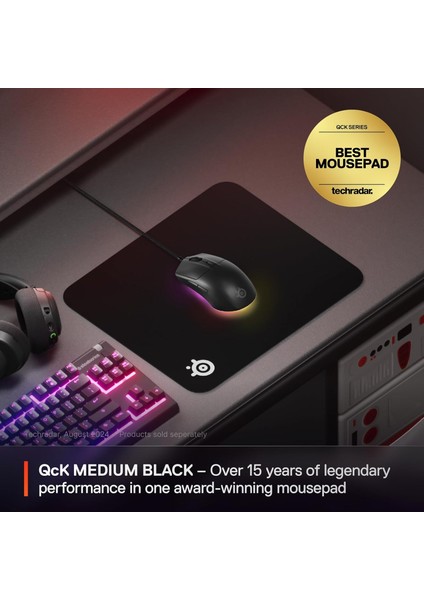 Qck Medium Gaming Mousepad - Maksimum Kontrol Sağlar - Oyun Sensörleri Için Optimize Edi modelleri