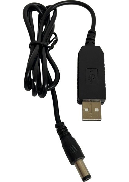 Usb-Barrel Jack Voltaj Yükseltici (Giriş 5V, Çıkış 12V)