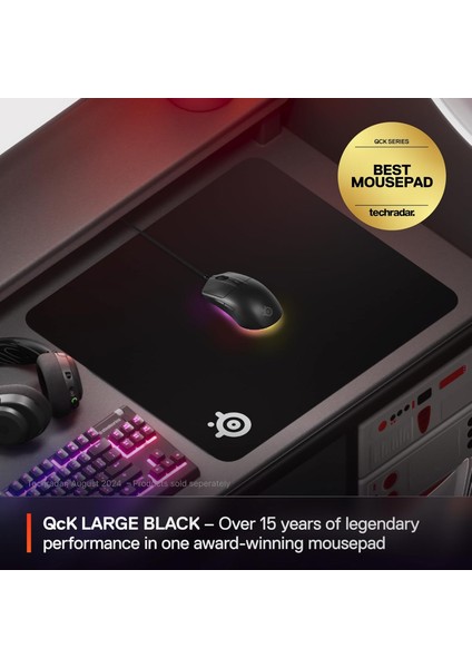 Qck+ Large Gaming Mousepad, Düzenli Kontrol Sağlar, Oyun Sensörleri Için Optimize Edilmi modelleri