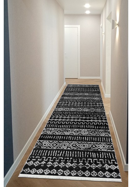 Pamuk Dokuma Taban Kaymaz Yıkanabilir Modern Yolluk Salon Yolluğu Mutfak Yolluğu Koridor Yolluğu Antre Halıları