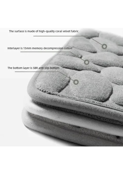 Memory Kaydırmaz Banyo Paspası Pembe modelleri