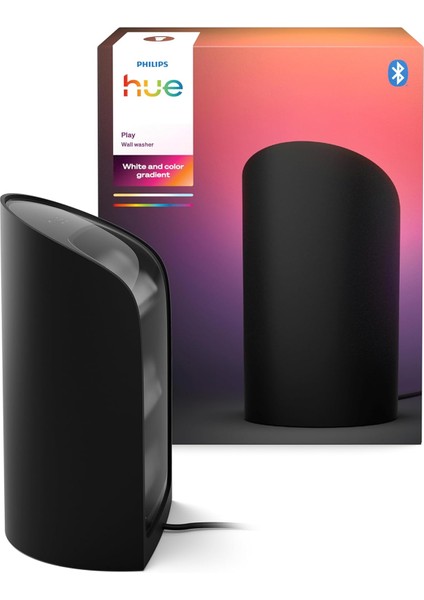 Flare Akıllı Duvar Aydınlatma - Siyah - Renkli Işık, Colorcast Teknolojisi, Bluetooth Uy