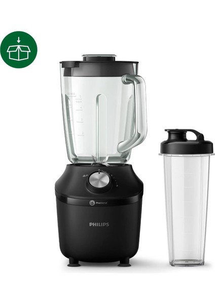 3000 Serisi Blender Problend Crush Teknolojisi 600 W 2 Lt, 2 Hız Ayarı + Darbe, Cam Hazne, H fiyatları