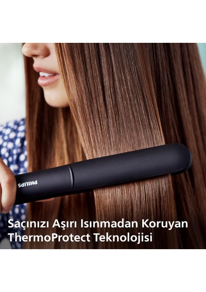 Saç Düzleştirici, Keratin Seramik Plaka, Thermoprotect Teknolojisi, 2 Sıcaklık Ayarı, Tuş Ki modelleri