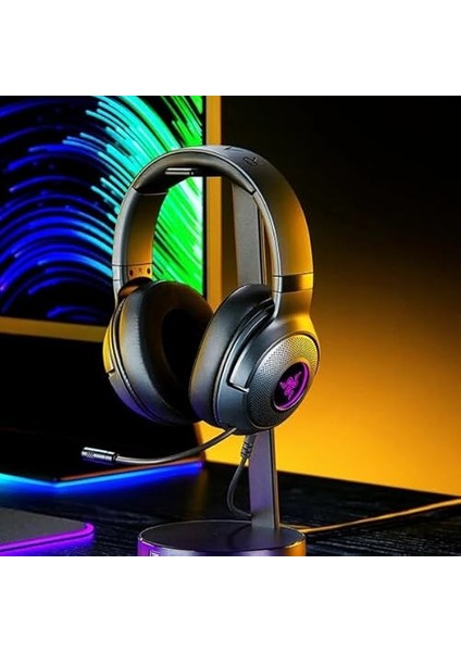 Kraken V3 x USB - Kablolu USB Oyun Kulaklığı (285 G'da Ultra Hafif, Triforce 40 mm Sürücüler, fiyatları