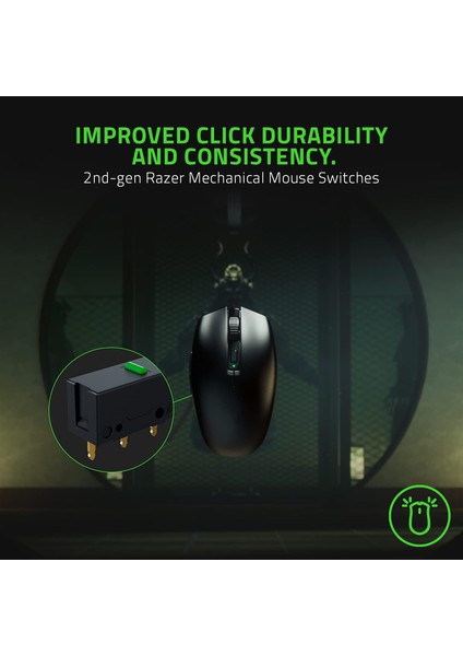 Orochi V2 - 950 Saate Kadar Pil Ömrü ile Mobil Kablosuz Oyun Faresi (Ultra Hafif Tasarım, Hype indirimleri