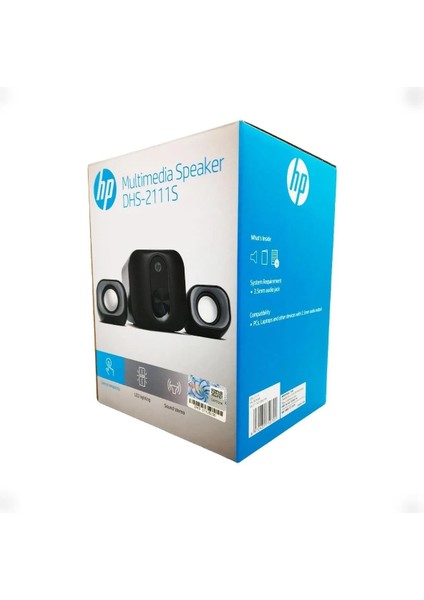 DHS-2111S 2.1 Kablolu Mini Multimedya Hoparlör 3.5 Jak Girişli modelleri