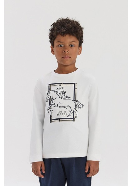 Bg Store Erkek Çocuk Beyaz Tshirt fiyatları