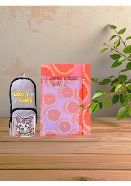 My Melody Mor Kalem Kutu, Greyfurt Temalı Ajanda Defter, To Do List