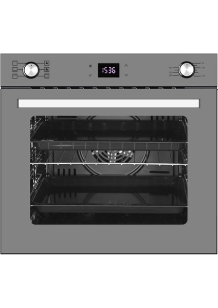ve Afm Tech Marka / Greysa Antrasit - Gri Turbolu Ankastre Set (D088 + FM2210 + FM7710) modelleri