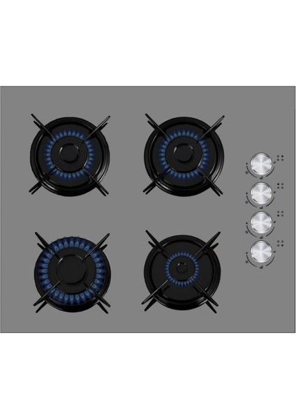 ve Afm Tech Marka / Greysa Antrasit - Gri Turbolu Ankastre Set (D088 + FM2210 + FM7710) fırsatları