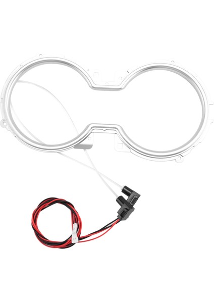 Araba LED Merkez Kupa Tutucu Işıkları Iç Dekoratif Lamba Atmosfer Ortam Işık Buz Mavisi Toyota Camry 2018-2022 (Yurt Dışından)